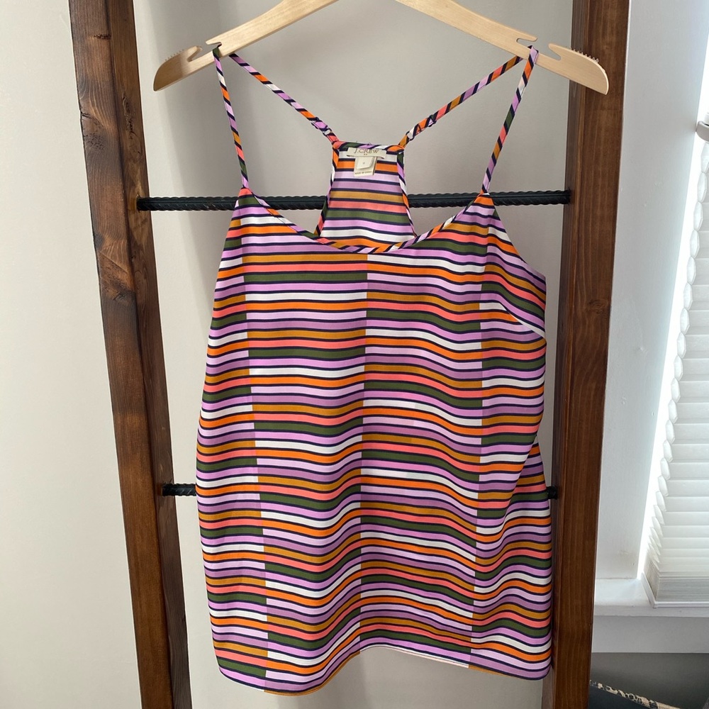 Block stripe tank top